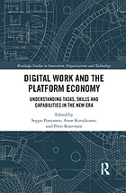 Front cover of Digital Work and the Platform Economy by Seppo Poutanen