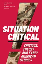 Cover of Situation Critical by Max Cavitch