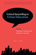 Cover of Critical Storytelling in Urban Education by Nicholas D. Hartlep