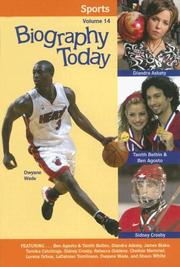 Front cover of Biography Today Sports by Cherie D. Abbey