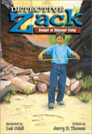 Front cover of Detective Zack danger at Dinosaur Camp by Jerry D. Thomas