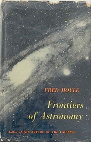 Front cover of Frontiers of astronomy by Fred Hoyle
