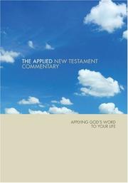 Cover of The applied New Testament commentary by Hale, Thomas