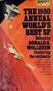 Front cover of Annual World's Best Science Fiction, 1980 (World's Best SF) by Donald A. Wollheim