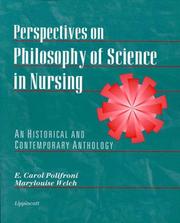 Front cover of Perspectives on philosophy of science in nursing by E. Carol Polifroni