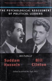 Front cover of The Psychological Assessment of Political Leaders by Jerrold M. Post