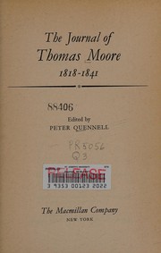 Cover of Journal, 1818-1841 by Thomas Moore