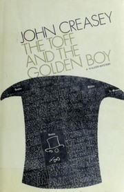 Front cover of Toff and the Golden Boy by John Creasey
