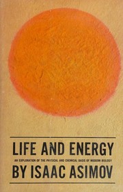 Front cover of Life and energy by Isaac Asimov