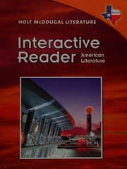 Cover of Interactive Reader American Literature by HOUGHTON MIFFLIN HARCOURT