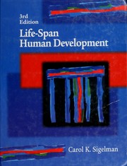 Cover of Life-span human development by Carol K. Sigelman
