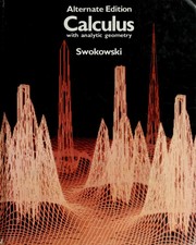 Cover of Calculus with analytic geometry by Earl William Swokowski