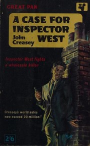 Cover of A Case for Inspector West by John Creasey