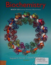 Cover of Biochemistry by R. Garrett