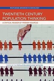 Cover of Twentieth Century Population Thinking by The Population Knowledge Network