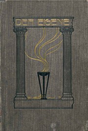 Front cover of Der Eigene, 6. Jahrgang by Adolf Brand