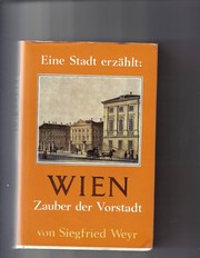 Cover of Wien by Siegfried Weyr
