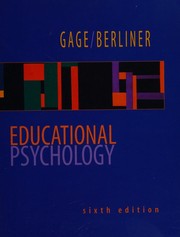 Front cover of Educational psychology by N. L. Gage