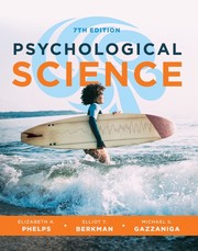 Front cover of Psychological Science by Gazzaniga, Michael S.