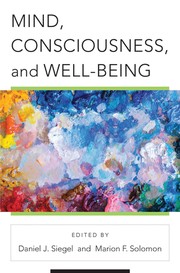 Front cover of Mind, Consciousness, and Well-Being by Daniel J. Siegel