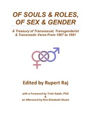 Front cover of Of Souls & Roles, Of Sex & Gender by Rupert Raj