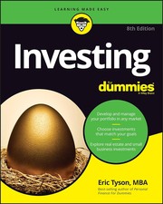 Front cover of Investing for dummies by Eric Tyson