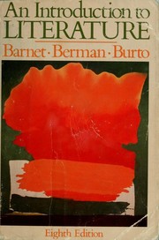 Front cover of An Introduction to literature -- eighth edition by Sylvan Barnet