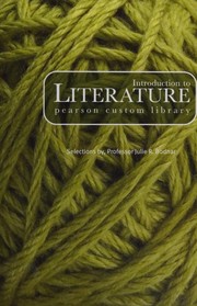 Front cover of Introduction to Literature by Julie R Bodnar