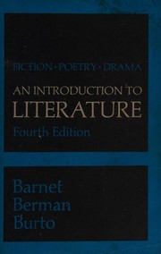 Front cover of An Introduction to literature -- fourth edition by Sylvan Barnet