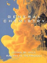 Cover of General chemistry by John William Hill