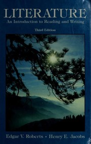 Cover of Literature--Third Edition by Edgar V. Roberts