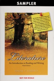 Cover of Literature--ninth edition by Edgar V. Roberts