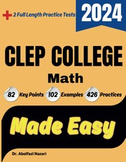 Cover of CLEP College Math Made Easy by Abolfazl Nazari