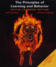 Cover of The principles of learning and behavior by Michael Domjan