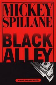 Front cover of Black alley by Mickey Spillane