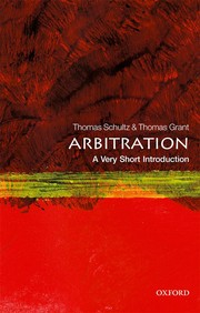 Cover of Arbitration by Thomas Schultz