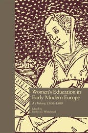 Front cover of Women's education in early modern Europe by Barbara J. Whitehead