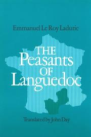Cover of The peasants of Languedoc by Emmanuel Le Roy Ladurie