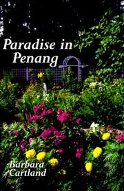 Front cover of Paradise in Penang by Barbara Cartland