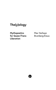 Front cover of Theology by Max Yeshaye Brumberg-Kraus