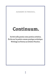 Cover of Continuum by Alessandro De Francesco