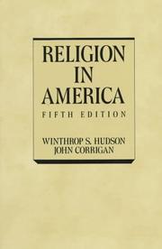 Front cover of Religion in America by Winthrop Still Hudson