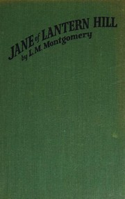 Front cover of Jane of Lantern Hill by Lucy Maud Montgomery