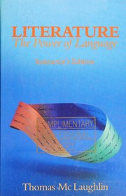 Cover of Literature by Thomas McLaughlin