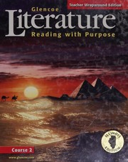 Front cover of Glencoe literature--reading with purpose--course 2 by Jeffrey D. Wilhelm