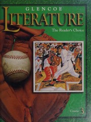 Cover of Glencoe literature--the reader's choice--course 3 by Beverly Ann Chin