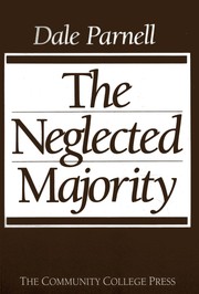 Cover of The neglected majority by Dale Parnell