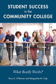 Front cover of Student Success in the Community College by Terry U. O'Banion