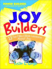 Cover of Joy Builders (Power Builders Curriculum) by Susan Lingo