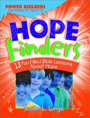Front cover of Hope finders by Susan L. Lingo